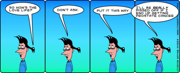 As a wise man once said, when in doubt, go for the knob gag. Or something.